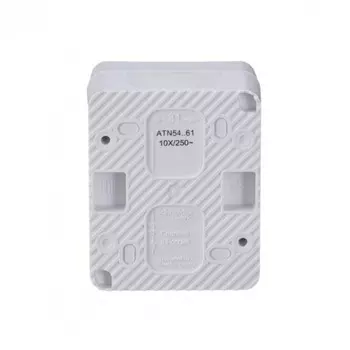 Переключатель проходной SchE ATN540161 AtlasDesign Profi54, 1 клавиша, ОП, IP54, цвет белый 954820