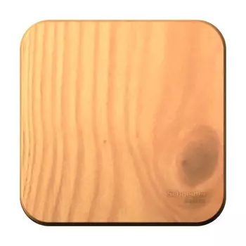 Переключатель проходной SE Blanca, 10 А, 1 клавиша, IP20, накладной, цвет ясень, BLNVA106015