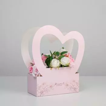 Переноска для цветов Present for you, 24 х 12 х 35 см