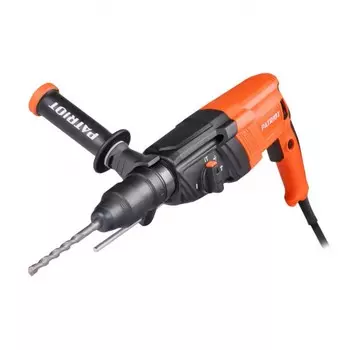 Перфоратор PATRIOT RH 287, SDS+, мощность 1.65 кВт, 3.2 Дж, 3 режима, d=28 мм, кейс