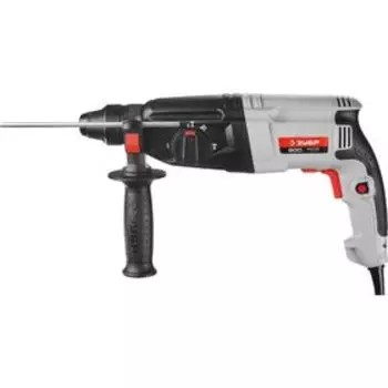 Перфоратор «ЗУБР» П-26-800, SDS-plus, реверс, горизонтальный, 800 Вт, 2.5 Дж, кейс