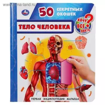 Первая энциклопедия малыша «Тело человека», 10 стр.