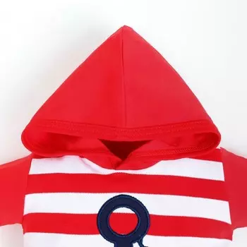 Песочник детский, цвет красный/полоска, рост 62 см