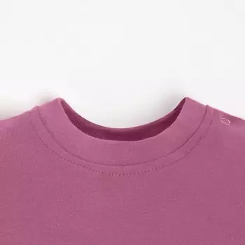 Песочник-футболка детский MINAKU, рост 62-68 см, малиновый