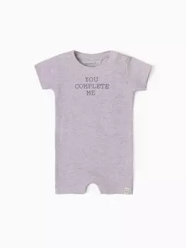 Песочник Крошка Я Melange, рост 74-80, сиреневый