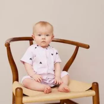 Песочник Крошка Я «Сердечки», цвет розовый, рост 80-86 см