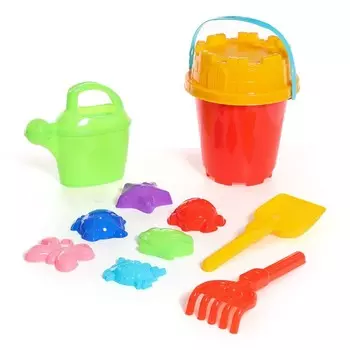 Набор игрушек для песочницы «Крепость», 11 предметов, МИКС