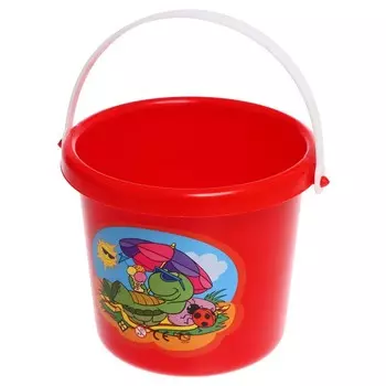 Песочный набор «Мини»: ведерко, 2 формочки, МИКС