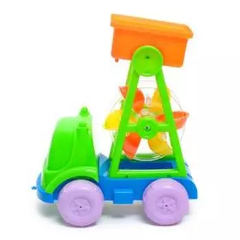 Песочный набор «Тачка», 5 предметов, МИКС