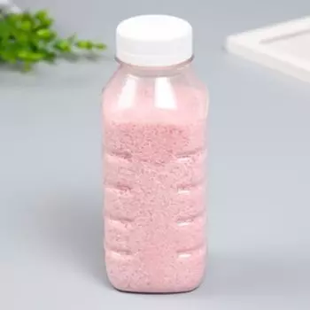 Песок цветной в бутылках "Розовый" 500 гр