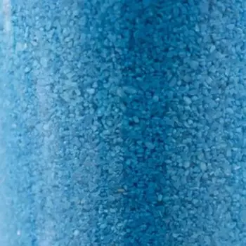 Песок цветной "Синий" 1000±50гр МИКС