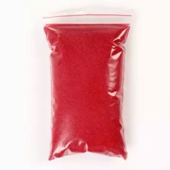 Песок для детского творчества Color sand, красный 500 г