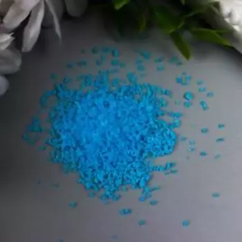 Песок флуоресцентный "Голубой" 10 гр