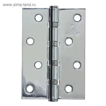 Петля дверная MARLOK, 100х70х2.5 мм, цвет хром