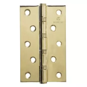 Петля дверная MARLOK, 125х75х2.5 мм, цвет золото