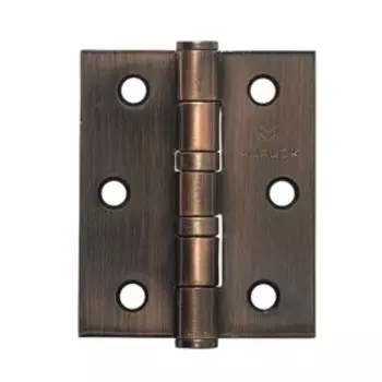 Петля дверная MARLOK, 75х62х2.5 мм, цвет медь