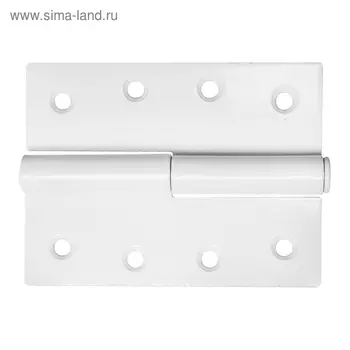 Петля дверная STAYER MASTER, 100 мм, разъемная, левая, белая