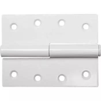Петля дверная STAYER MASTER разъемная, цвет белый, правая, 100 мм