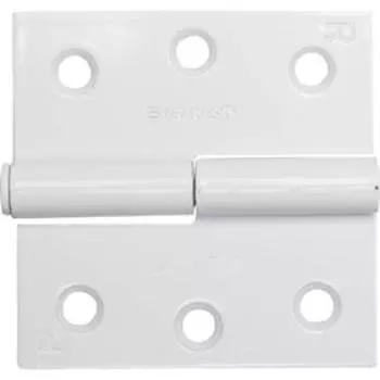 Петля дверная STAYER MASTER разъемная, цвет белый, правая, 75 мм