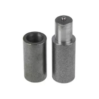 Петля гаражная с шаром, 50х200 мм, без покрытия , 4 шт