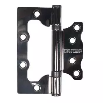 Петля накладная без врезки "АЛЛЮР" 100х75 2BB BN коробка, 2,5 мм, цвет черн.никель, 2 шт.