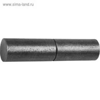 Петля "СИБИН" для металл. дверей, галтованная, цилиндрическая, с впресс. шаром, 22 х 120 мм 545745