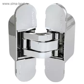 Петля скрытой установки Armadillo UNIVERSAL 3D-ACH 60 CP-8, с 3D-регул., цвет хром