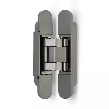 Петля скрытой установки LOCKLAND, 25х150 мм, с 3D-регулированием, цвет графит