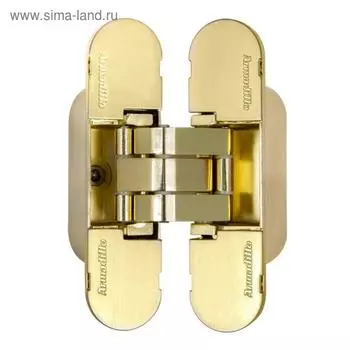 Петля скрытой установки с 3D-регулировкой 9540UN3D SG, цвет матовое золото