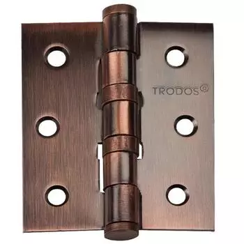 Петля TRODOS 75х62х2,5 б/к , цвет медь