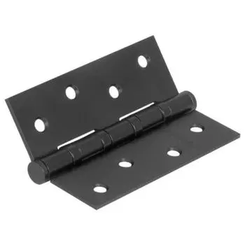 Петля универсальная 4BB 100x75x2,5 BL, цвет черный матовый