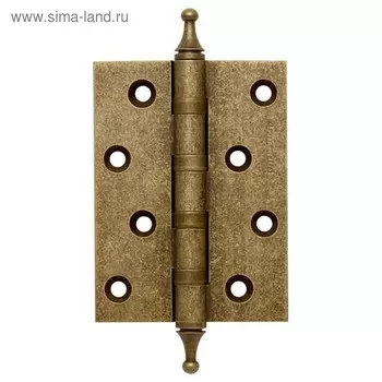 Петля универсальная Armadillo 500-A4 100x75x3 OB, цвет античная бронза, 1 шт.