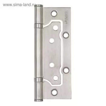 Петля универсальная без врезки 200-2B/HD 125x2,5 PN, цвет матовый никель