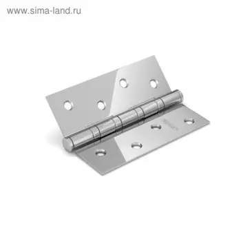 Петля универсальная Fuaro 4BB 100x75x2.5 CP, цвет хром, 1 шт.