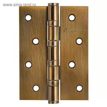 Петля универсальная Fuaro 4BB 100x75x2.5 CFB, цвет кофе глянец, 1 шт.