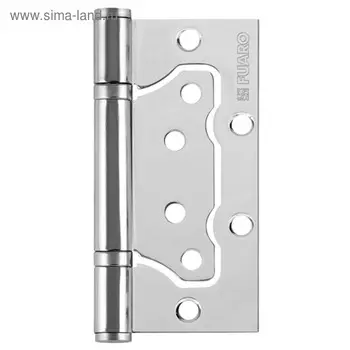 Петля универсальная Fuaro 500-2BB/BL 100x2.5 CP, без врезки, цвет хром