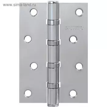 Петля универсальная Punto 4B CP, 100х70х2.5 мм, цвет хром, 1 шт.