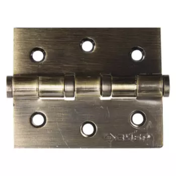 Петля универсальная "ЗУБР" ЭКСПЕРТ, 75х63х2.5 мм, 2 подшипника, цвет ст. латунь, 1 шт.