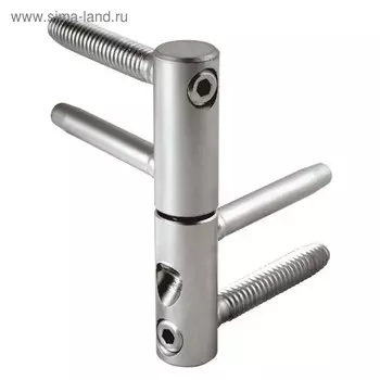 Петля ввертная AGB E01150.16.04, 3-D серия, бихром