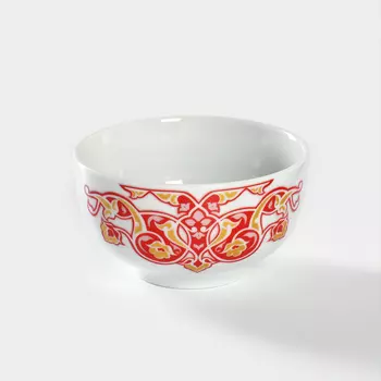 Пиала фарфоровая «Шахерезада», 330 мл, d=11 см