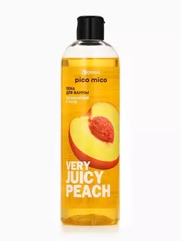 Пена для ванны 400 мл, аромат персик, PICO MICO