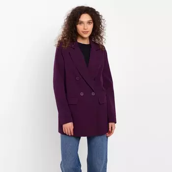 Пиджак женский MINAKU: Classic цвет фиолетовый, р-р 46