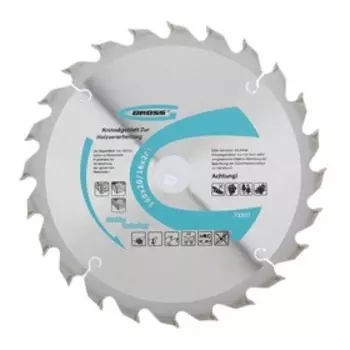 Пильный диск по дереву GROSS, 160 x 20/16 x 24Т