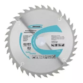 Пильный диск по дереву GROSS, 160 x 20/16 x 36Т