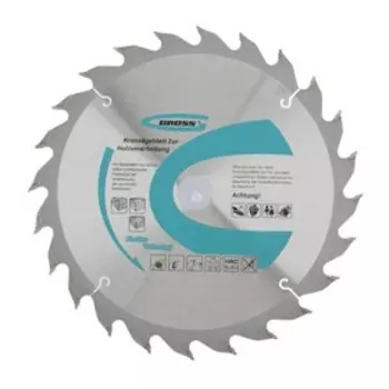 Пильный диск по дереву GROSS, 185 x 20/16 x 24Т