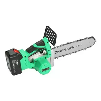 Пила цепная аккумуляторная ZITREK GreenSaw 20 PRO, 20 В, 2х4 Ач, Li-ion, шина 30 см, 15 м/с