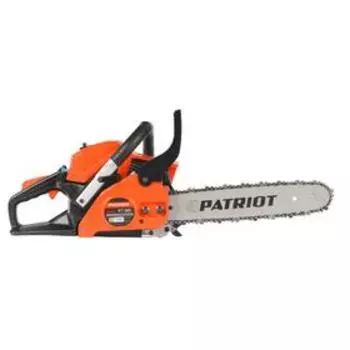Пила цепная бензиновая PATRIOT PT385, 1.47 кВт, 14''/35 см, 3/8, 52 звена, Easy Start