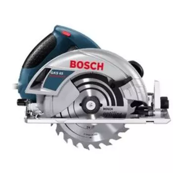 Пила циркулярная BOSCH GKS 65 (0 601 667 000) 1600 Вт, 5900 об/мин, 190х30 мм, пропил 65 мм