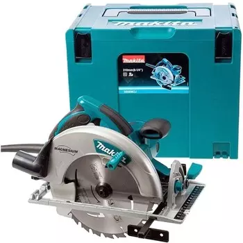 Пила циркулярная Makita 5008MGJX2, 1800 Вт, 5200 об/мин, 21030 мм, рез 75.5 мм, подсветка
