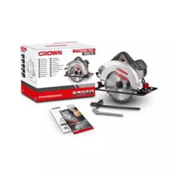 Пила дисковая CROWN CT15188-190, 1500 Вт, 5500 об/мин, 190х20 мм, пропил 45°/90° 46/66 мм